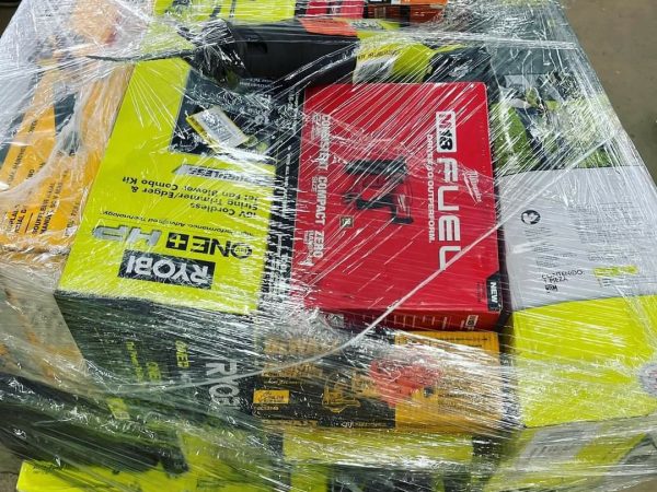 Wholesale Mixed Ryobi, Milwaukee and Dewalt tools pallets — wholesale liquidation pallet for sale