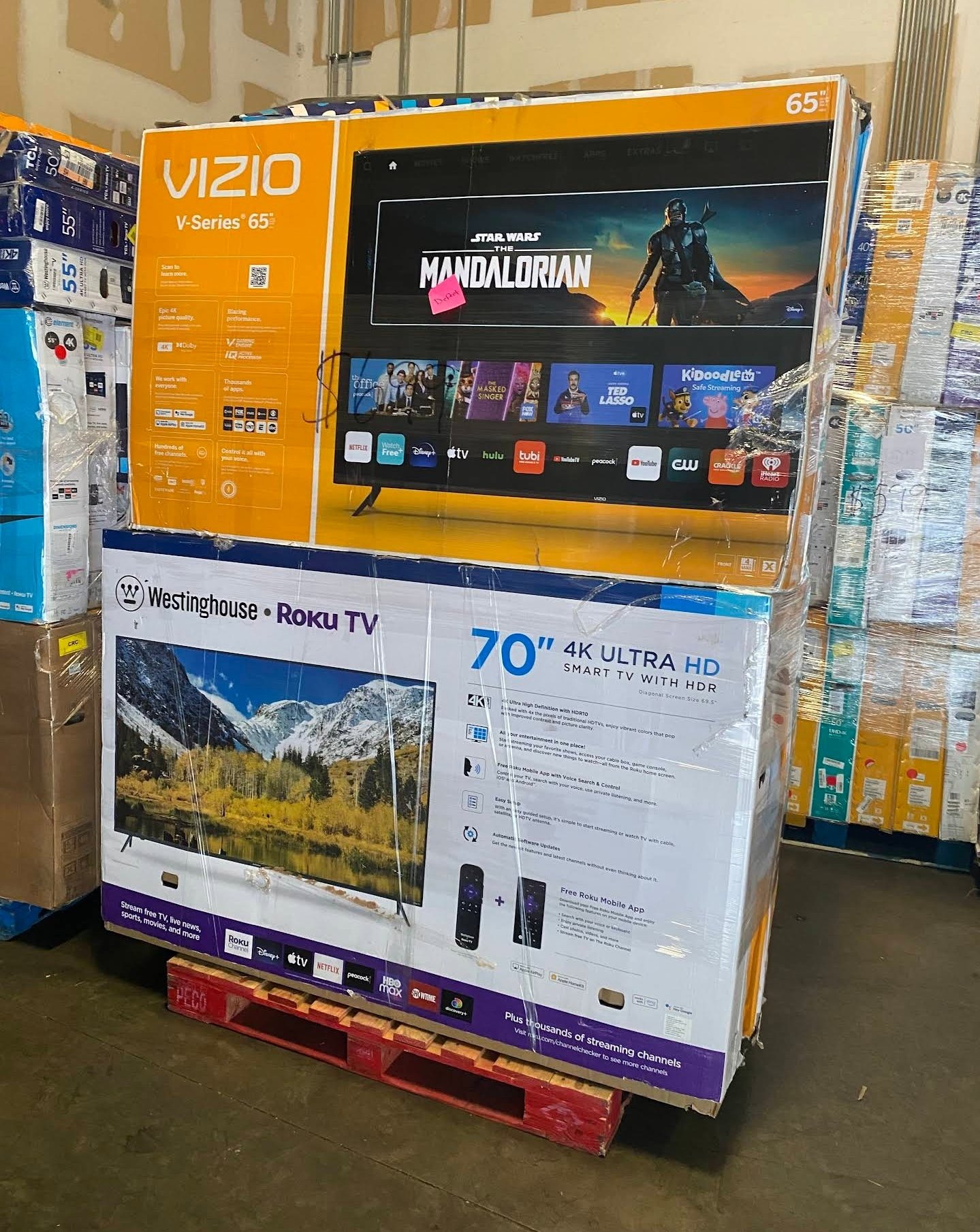 Wholesale TV Pallets — wholesale liquidation pallet for sale — Liquidation Pallet Co Miami Wholesale TV Pallets — wholesale liquidation pallet for sale — Liquidation Pallet Co Miami