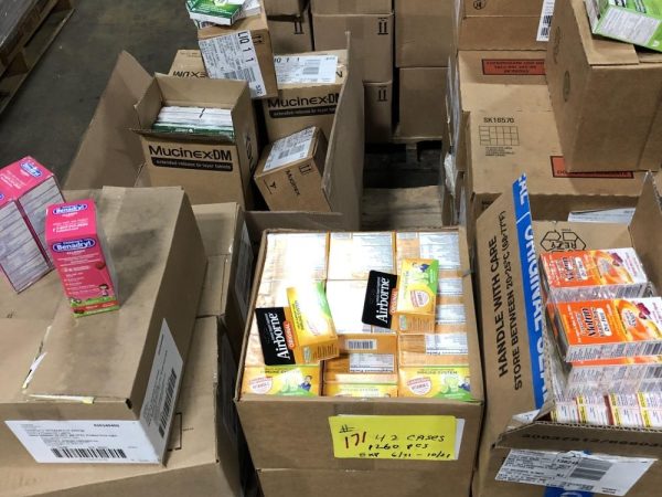 Wholesale OTC medicine pallets — wholesale liquidation pallet for sale — Liquidation Pallet Co